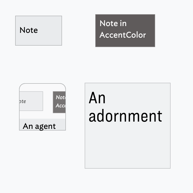 Default note colours & patterns